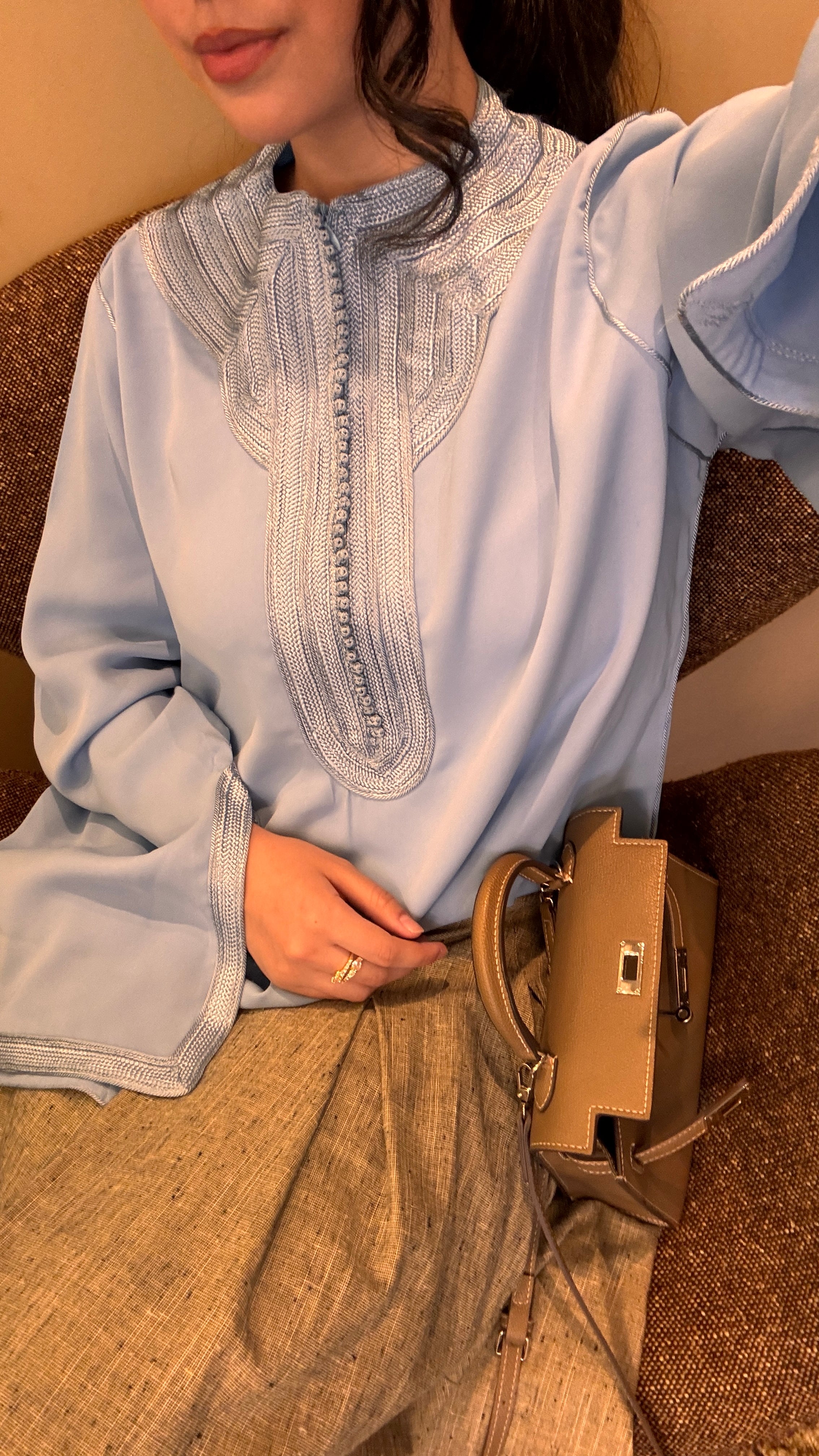 Pre-order caftan top "Nyla"